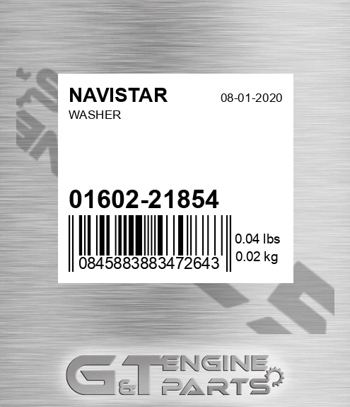 01602-21854 Washer