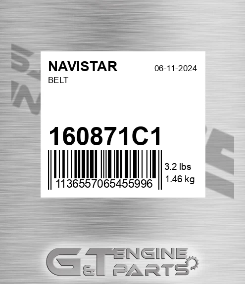160871C1 NAVISTAR Belt