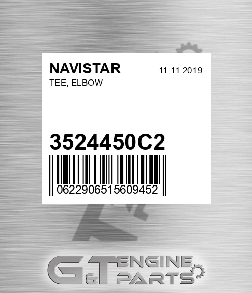 3524450C2 Tee, Elbow