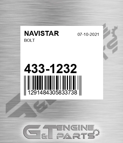 433-1232 Bolt