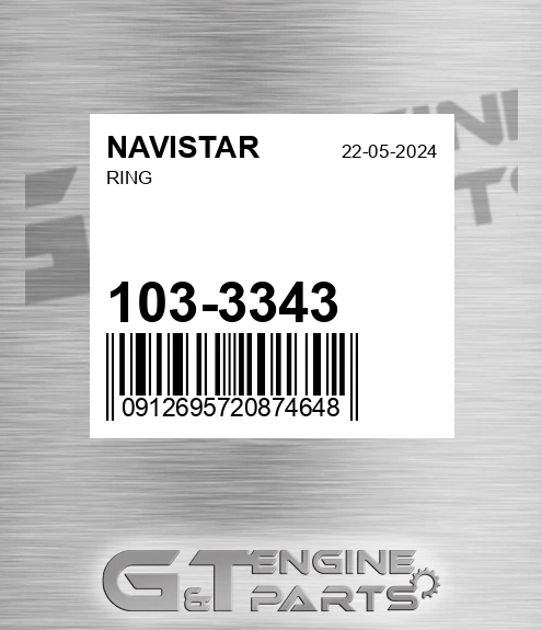 103-3343 Ring for NAVISTAR