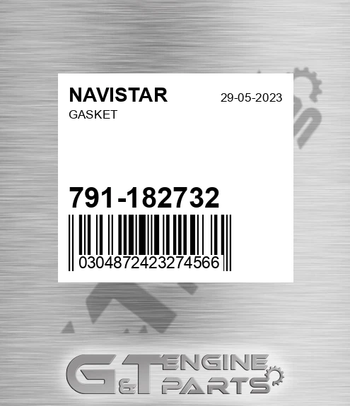 791-182732 Gasket