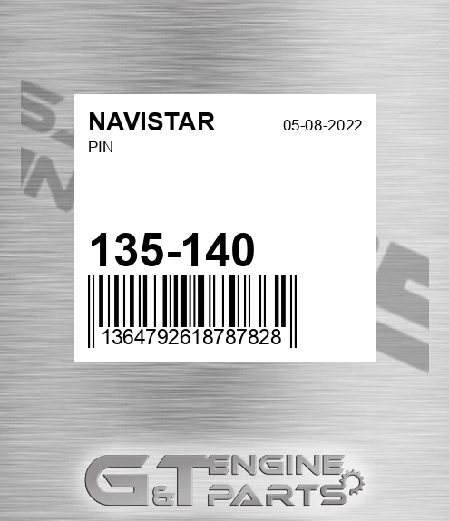 135-140 Pin for NAVISTAR