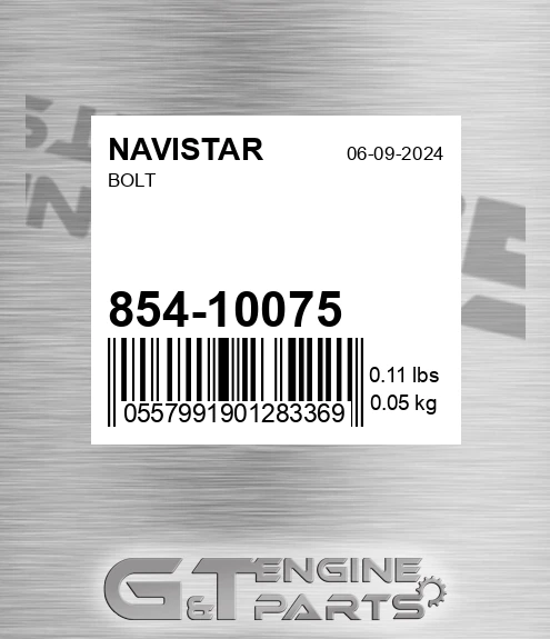 854-10075 Bolt
