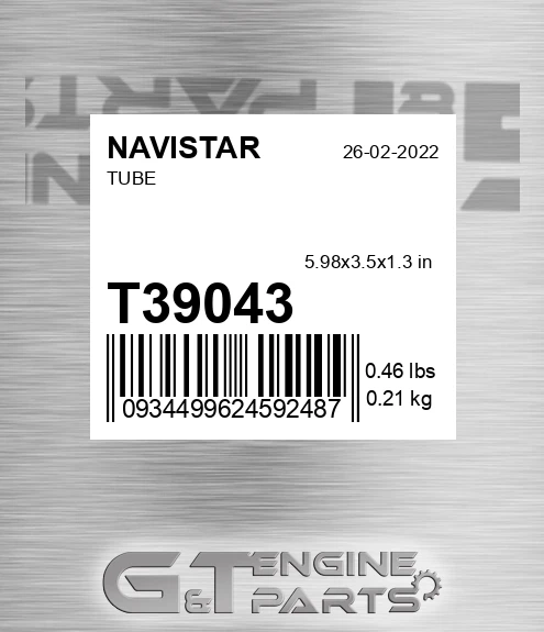 T39043 Tube