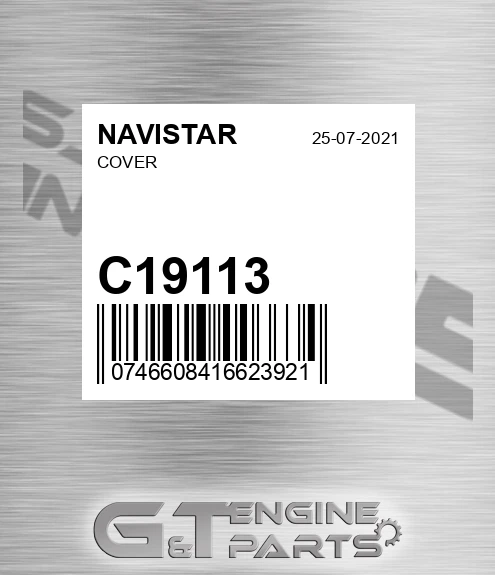 C19113 NAVISTAR Cover