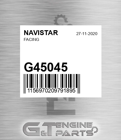G45045 Facing