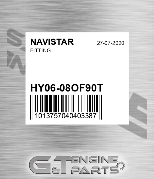HY06-08OF90T Fitting