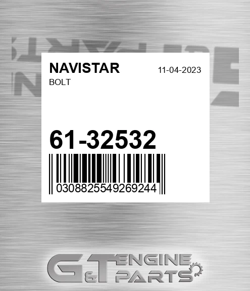 61-32532 Bolt