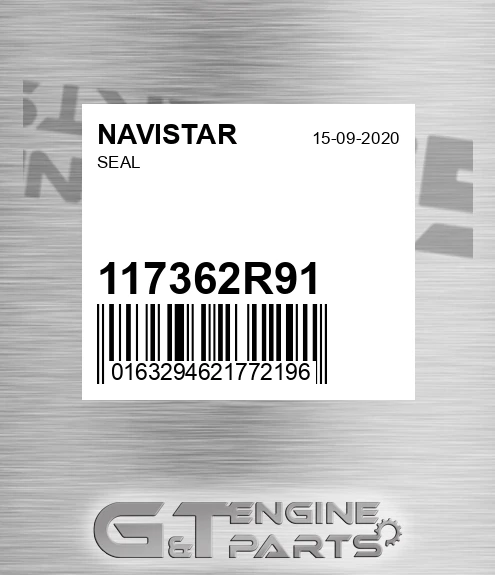 117362R91 Seal for NAVISTAR