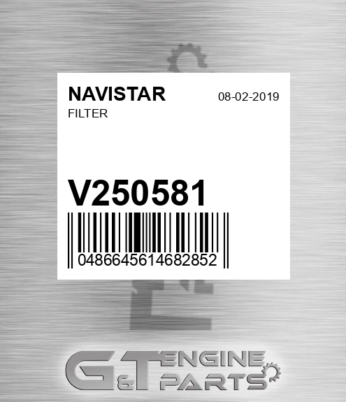 V250581 NAVISTAR Filter