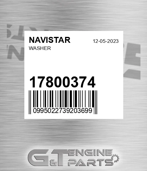 17800374 Washer