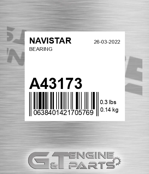 A43173 NAVISTAR Bearing
