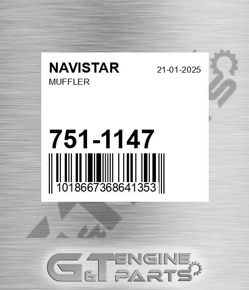 751-1147 Muffler