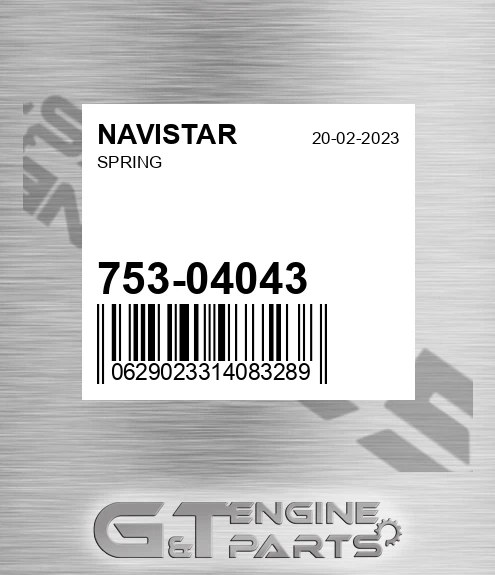 753-04043 Spring