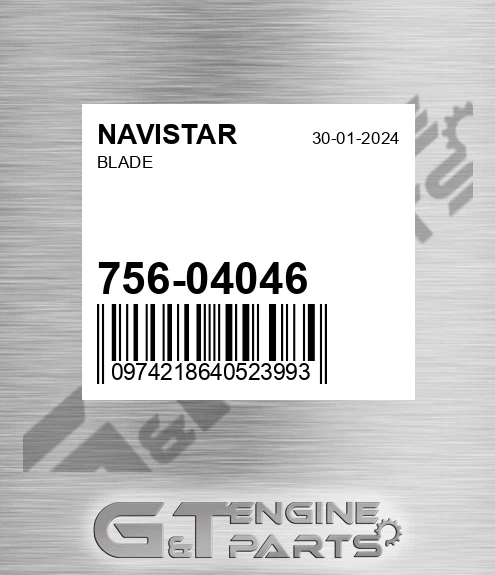 756-04046 Blade