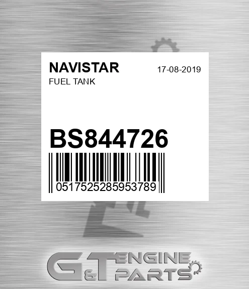 BS844726 NAVISTAR Fuel Tank