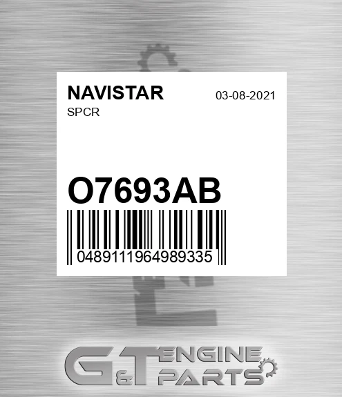 O7693AB NAVISTAR Spcr
