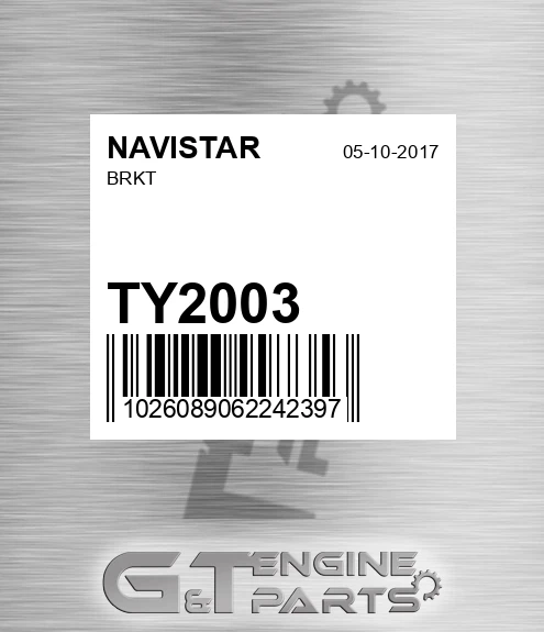 TY2003 NAVISTAR Brkt