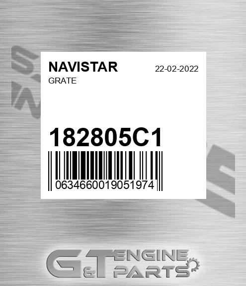 182805C1 Grate for NAVISTAR