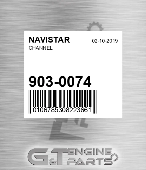 903-0074 Channel
