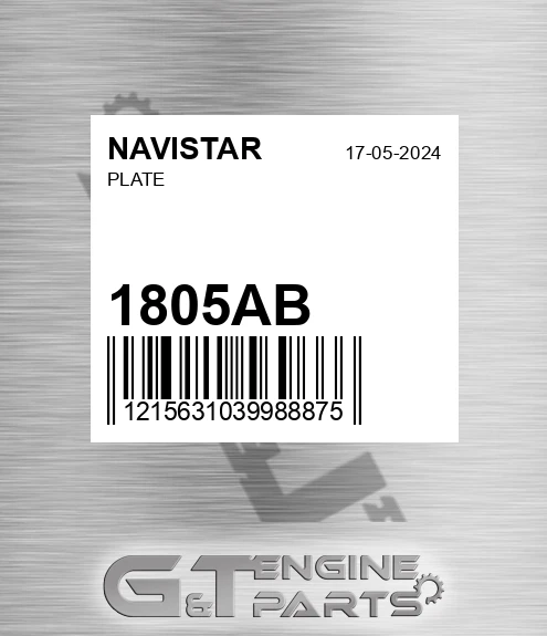 1805AB Plate