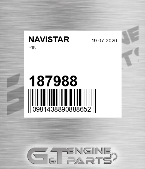 187988 Pin for NAVISTAR