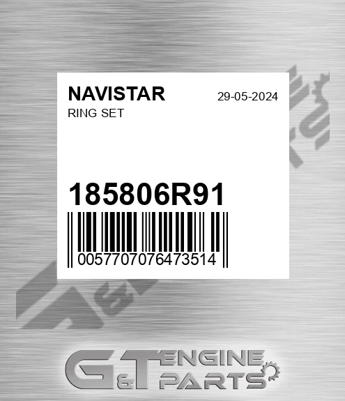 185806R91 Ring Set