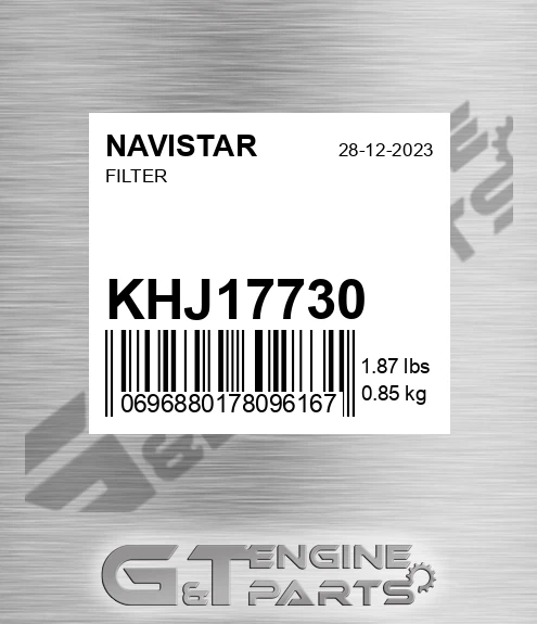 KHJ17730 NAVISTAR Filter