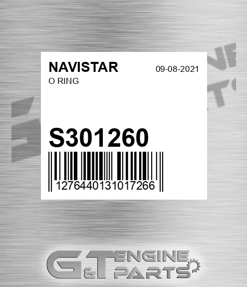 S301260 O Ring