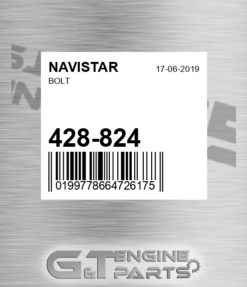 428-824 Bolt