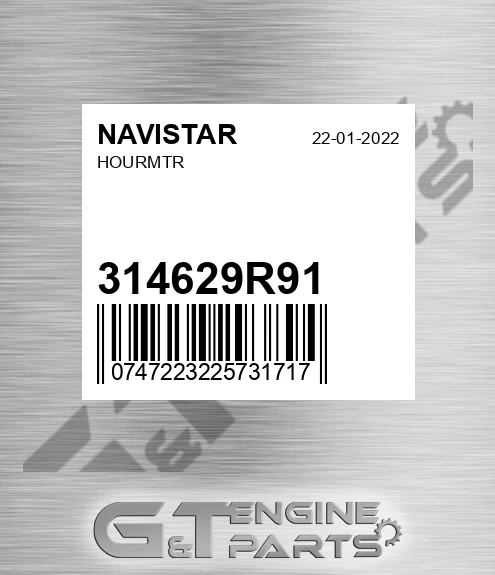 314629R91 Hourmtr