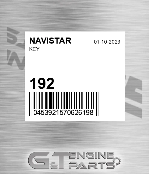 192 NAVISTAR Key