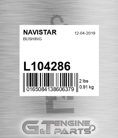L104286 NAVISTAR Bushing