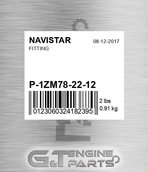 P1ZM78-22-12 Fitting