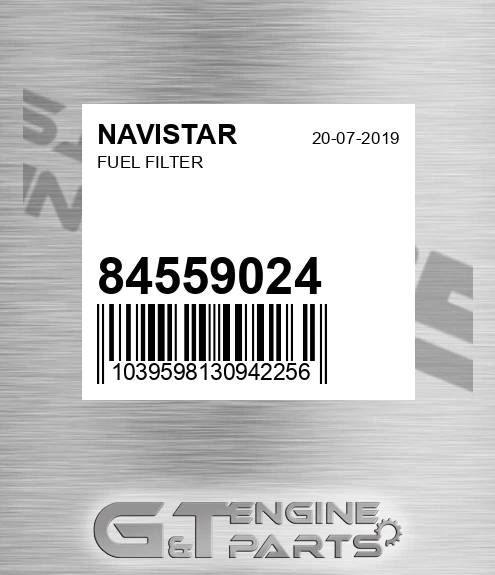 84559024 Fuel Filter