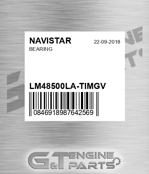 LM48500LA-TIMGV Bearing