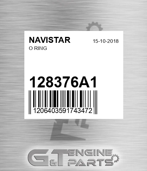 128376A1 O Ring