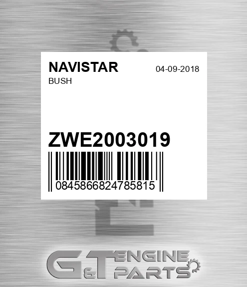 ZWE2003019 NAVISTAR Bush