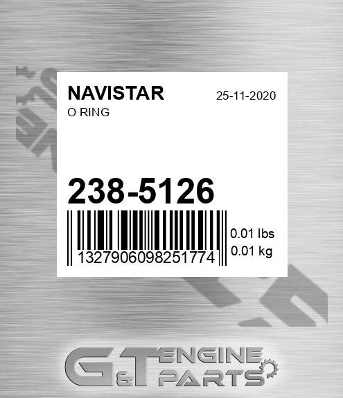 238-5126 O Ring