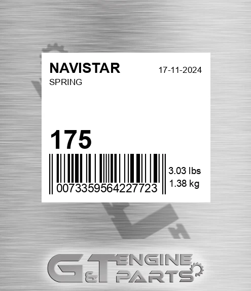 175 Spring