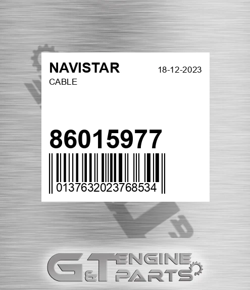 86015977 Cable