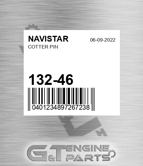 132-46 Cotter Pin for NAVISTAR