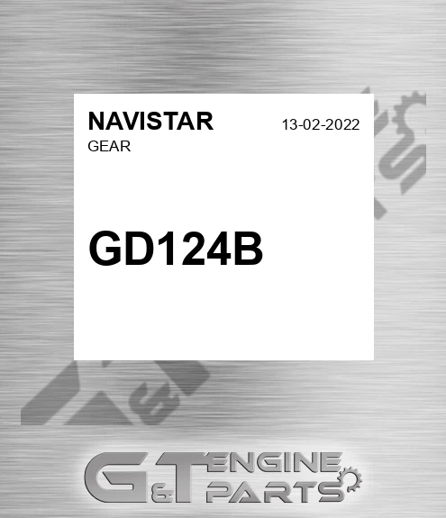 GD124B Gear