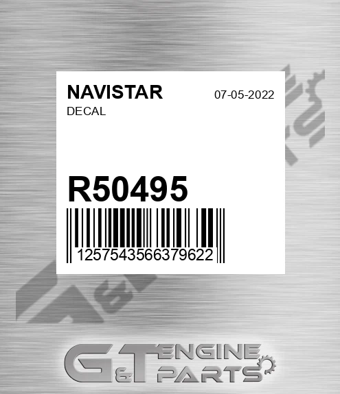 R50495 Decal