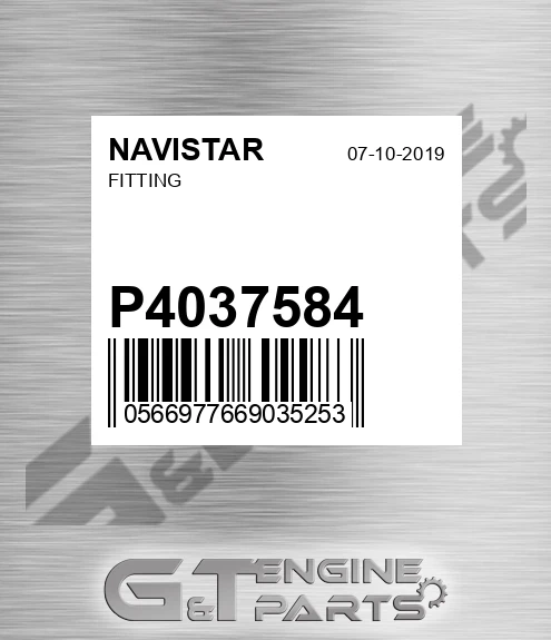 P4037584 Fitting