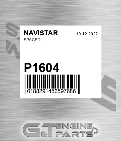 P1604 NAVISTAR Spacer