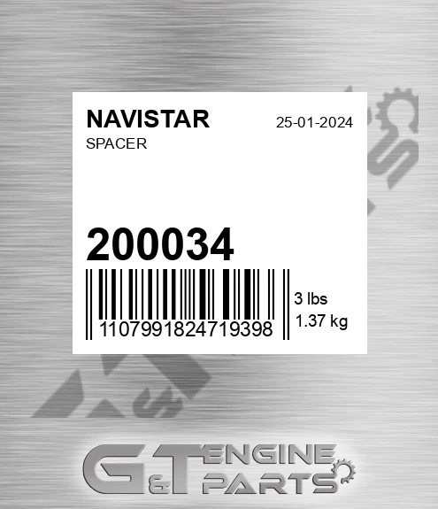 200034 Spacer
