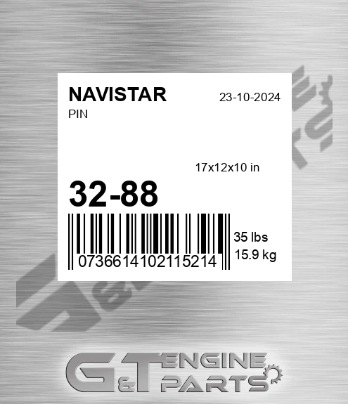 32-88 Pin for NAVISTAR