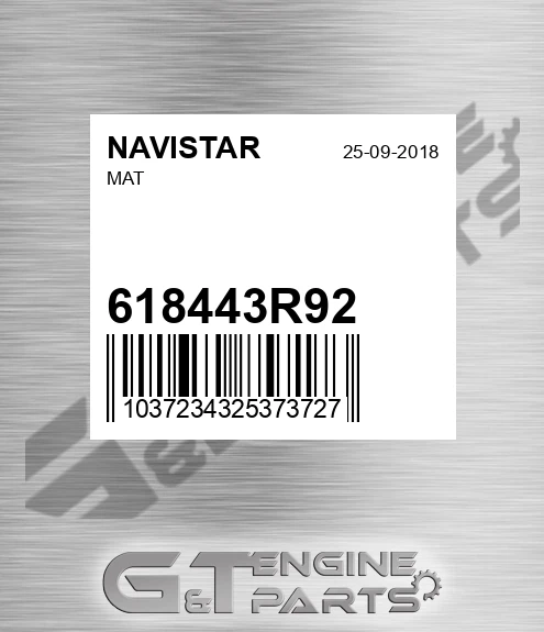 618443R92 Mat